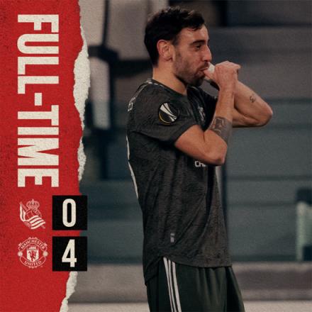 歐聯(lián)杯：B費(fèi)雙響拉什福德破門(mén) 曼聯(lián)4-0勝皇家社會(huì)