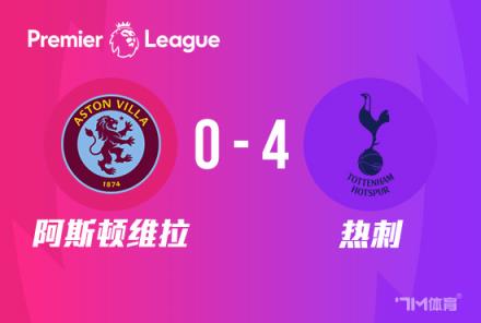 英超：熱刺4-0阿斯頓維拉，孫興慜2傳1射助球隊距前四僅2分