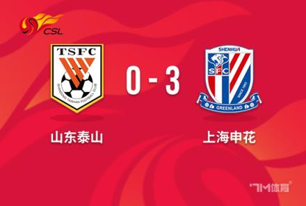 中超-申花3-0力克泰山，后防低迷成隱患