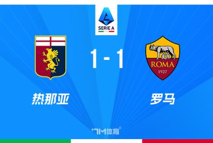意甲-羅馬1-1戰(zhàn)平熱那亞 多夫比克首秀破門