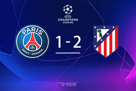 歐冠-馬競2-1逆轉(zhuǎn)巴黎 科雷亞讀秒絕殺 格子助攻