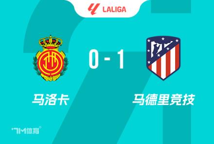 西甲-馬競1-0馬洛卡，西蒙尼助攻阿爾瓦雷斯絕殺