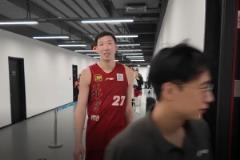 十年后再闖總決賽，北京男籃球員喜笑顏開