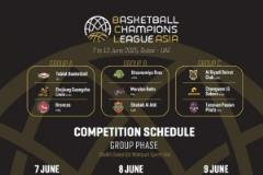 廣廈男籃亞冠小組賽賽程公布：6月7日至8日19點迎戰(zhàn)對手
