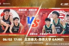 CUBAL賽程預(yù)告：女籃16強(qiáng)突圍 北體大對(duì)陣華僑 清華迎戰(zhàn)湖南工大