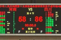 周琦高效貢獻12+9 孫銘徽19分半四川大勝河南28分
