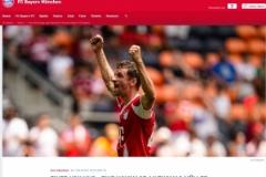 拜仁官方長(zhǎng)文致敬穆勒：跑位堪稱教科書，進(jìn)球更令物理定律咋舌