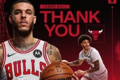 公牛官方：朗佐-鮑爾的旅程是體育史上最動(dòng)人的鳳凰涅槃之一，祝福他好運(yùn)