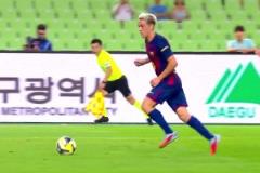 孔德直塞打穿防線，加維挑射破門梅開二度