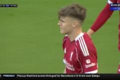 多克突破1V2小角度爆射造烏龍！利物浦3-0領先畢巴！