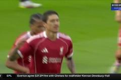 恩古莫哈頭球擺度助攻！努涅斯門前搶射破門！利物浦2-0畢爾巴鄂