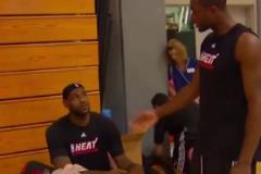 11年韋德調(diào)侃詹姆斯：帶這么多冰塊干啥？多老了似的