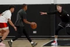 地球德比即將來襲！王俊杰賽前訓(xùn)練，絲毫不受首場(chǎng)比賽影響