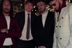 小伙立正了！雷霆隊(duì)友們參加卡魯索婚禮！卡爾森是真帥??！