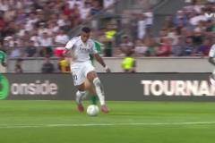 真強(qiáng)！瓊阿梅尼直塞，姆巴佩單刀假射真扣過(guò)掉門(mén)將把球打進(jìn)！