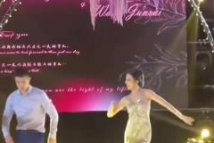 女伴搶眼！趙繼偉婚禮上大秀拉丁舞