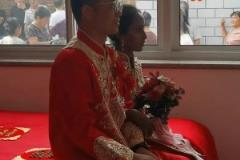 新娘顏值真高他們的孩子運(yùn)動(dòng)天賦肯定不會(huì)差