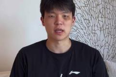 臥槽，眼睛被撞烏青！楊瀚森曬自拍：盧卡 新賽季見！