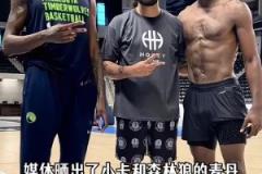 好像變快了一點！練習投籃的切特！