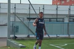 歡聲笑語！那不勒斯備戰(zhàn)卡利亞里的訓(xùn)練！德布勞內(nèi)很開心啊~