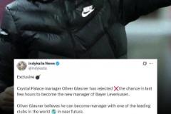 等你下課！綠帽哥：格拉斯納拒絕了藥廠！他在等待曼聯(lián)的職位