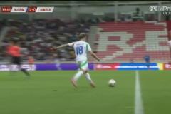 雷特吉助攻小基恩低射破門，意大利扳平比分！