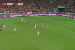 葡萄牙0-1落后！瓦爾加門前頭球擊中立柱彈入網(wǎng)窩