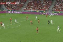 頭球梅開二度！瓦爾加搶點(diǎn)頭球破門，匈牙利扳平葡萄牙