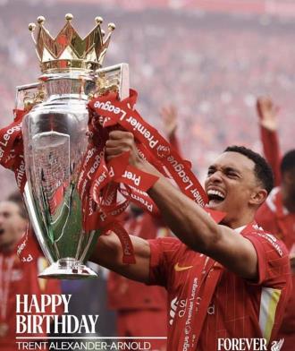 利物浦官方祝福阿諾德生日快樂(lè)，球迷：這比三連敗更糟糕