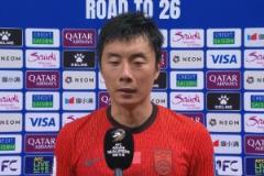 李磊：對不起球迷，下半場沒有退路必須攻出去沒進球很可惜