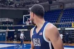 他是外星人吧！庫里那些熱身時的神仙球！KD的表情太搞笑了！