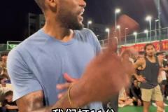 雞腿諾前男友程鑫凱跟威姆斯單挑，職業(yè)跟業(yè)余差距還是挺大啊