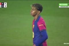 要個助攻那么難？亞馬爾送大師級傳球！保-維克托單刀打門被撲出