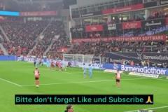 現(xiàn)場(chǎng)直拍：勒沃庫(kù)森3-1波鴻，阿萊克斯破門、博尼法斯建功！