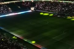 國內(nèi)主場天花板，現(xiàn)場實(shí)拍國安賽前工體上演震撼燈光秀