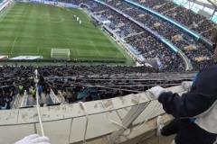 原來是這么上去的！大連球迷分享Tifo第一視角，累并快樂