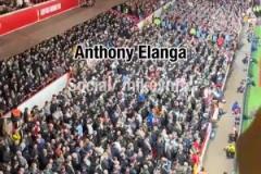 森林球迷指著曼聯(lián)球迷高唱：埃蘭加離開是因為你太差勁了！