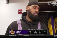 真會問問題！記者問詹姆斯：勇士是否能奪冠？老詹：我更應(yīng)該關(guān)心我們自己