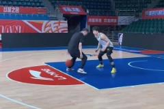 單打段昂君得手，劉指導(dǎo)這控球技術(shù)有點(diǎn)東西啊