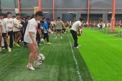 小姐姐足球體考，一看就是苦練過(guò)的