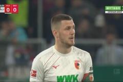 拜仁客場(chǎng)先丟球！吉安努利斯禁區(qū)內(nèi)抽射破門！