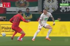 拜仁扳平比分！薩內(nèi)邊路突傳中，穆西亞拉強(qiáng)行轉(zhuǎn)身抽射破門！