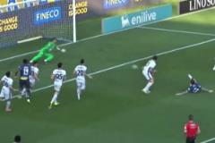 神反應的秘訣，來看索默完成撲救前的重心有多低