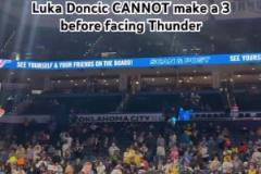 神奇盧卡！東契奇賽前連續(xù)5個三分不中，卻在比賽中手感火熱！