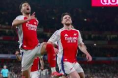 帥！阿森納官方曬賴斯梅里諾3次慶祝視頻：向外界的聲明！