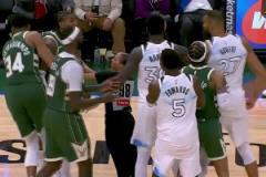 暴脾氣波特戈貝爾夾手臂沖突均吃T！后者抱腿被波特大力推搡