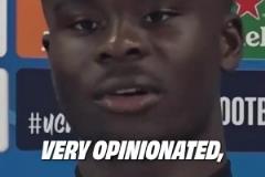 薩卡：不想說姆巴佩&小熊比我高一級別，因?yàn)槲也贿@么想