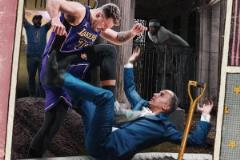 新世界名畫？美媒曬圖：東契奇親手埋葬尼科-哈里森！