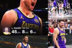 替補(bǔ)席上的保羅看到巴恩斯絕殺勇士，興奮地直接沖進(jìn)來