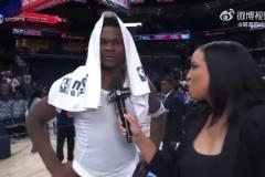 狼王&槍王惺惺相惜！華子賽后與莫蘭特相互致意！